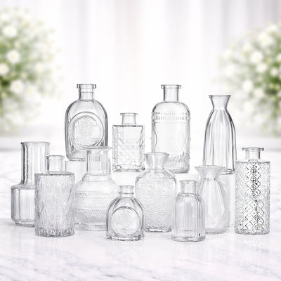 Jar Vase Set - 12pcs