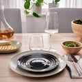 Black Ripple Plate
