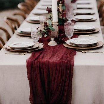 Cheesecloth Table Runners