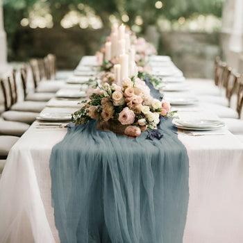 Cheesecloth Table Runners