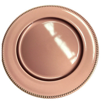 Rose Gold Charger Plate