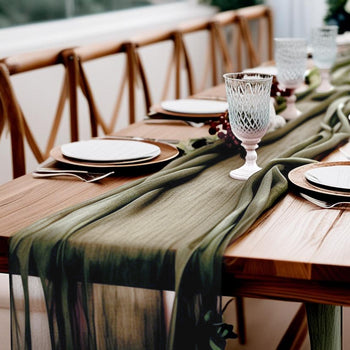 Cheesecloth Table Runners